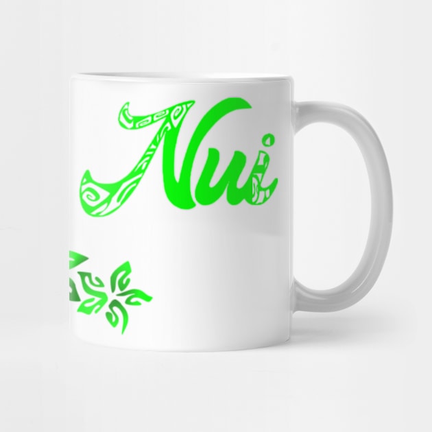 KAOHA NUI (Green) by Nesian TAHITI